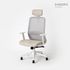 HANSSEM BODYFIT Ergonomic Office Desk Chair 2Color – Adjustable Headrest, S-Shaped Backrest, Breathable Mesh & Water-Repellent Fabric, Quiet Casters, BIFMA Certified _ Made in KOREA